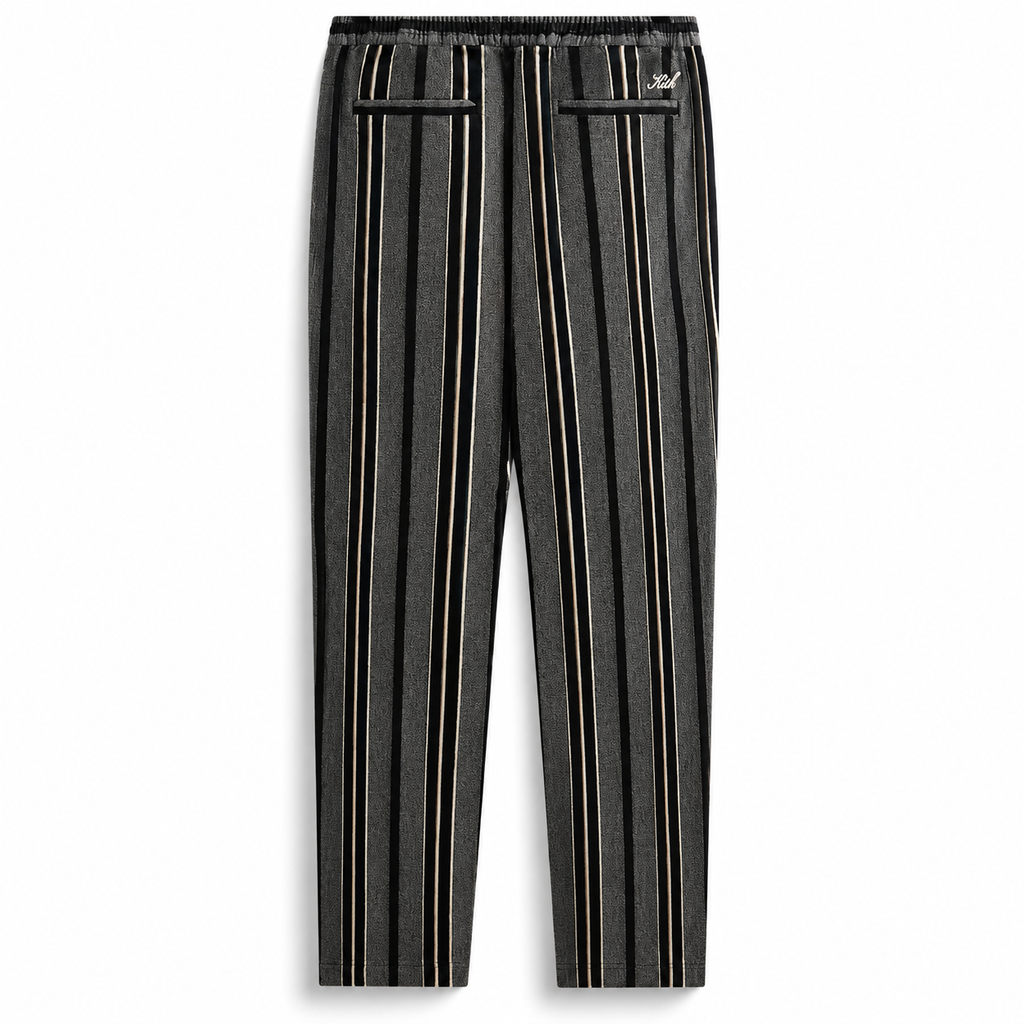 Kith Striped Flannel Barrow Pant Black 2024 (USED)