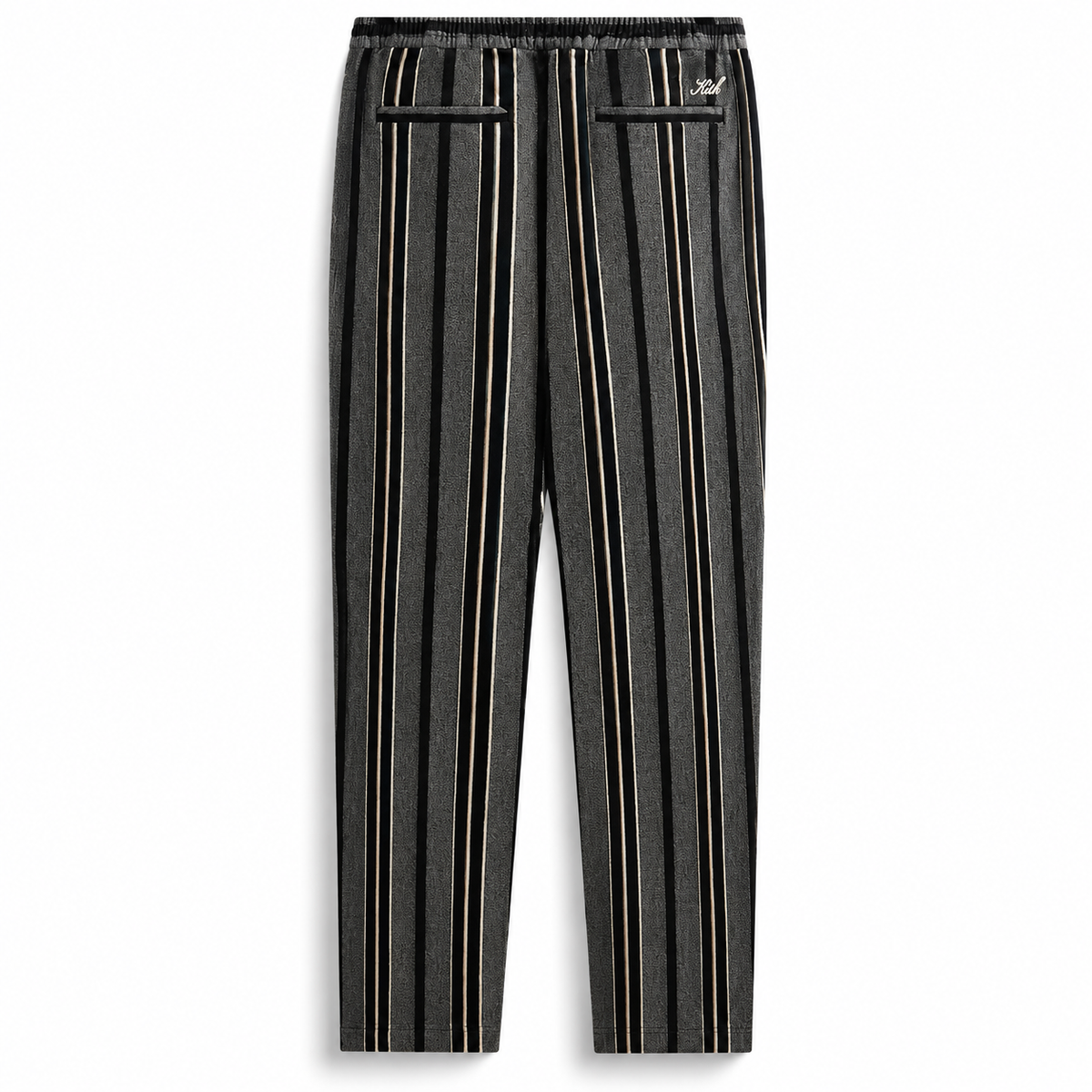Kith Striped Flannel Barrow Pant Black 2024 (USED)