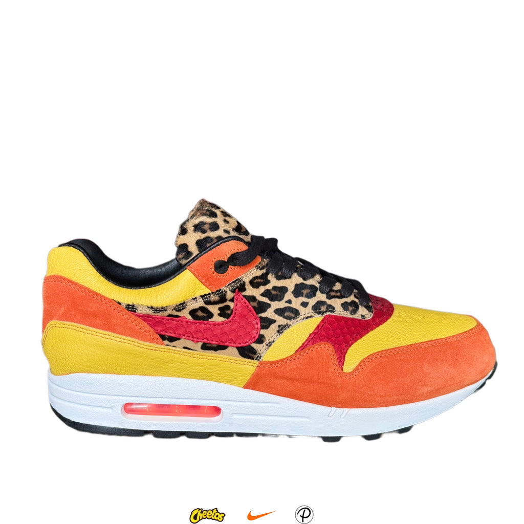 Nike Air Max 1 Cheetos Chester The Cheetah Custom 2019 (USED)