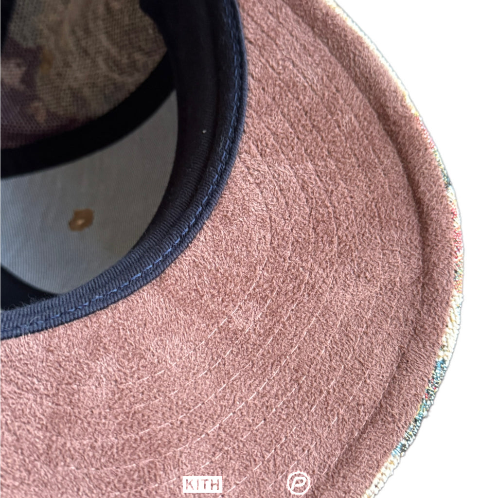 Kith x New Era For New York Yankees Tapestry Floral Waldorf Low Profile Cap 'Highland' 2022 (USED)