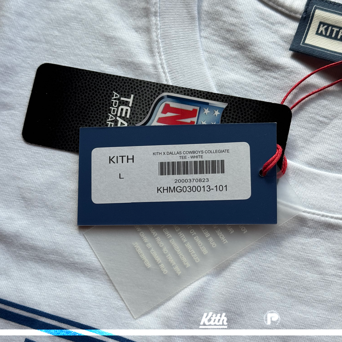 Kith for the NFL Dallas Cowboys Collegiate Tee | Store Exclusive 2026