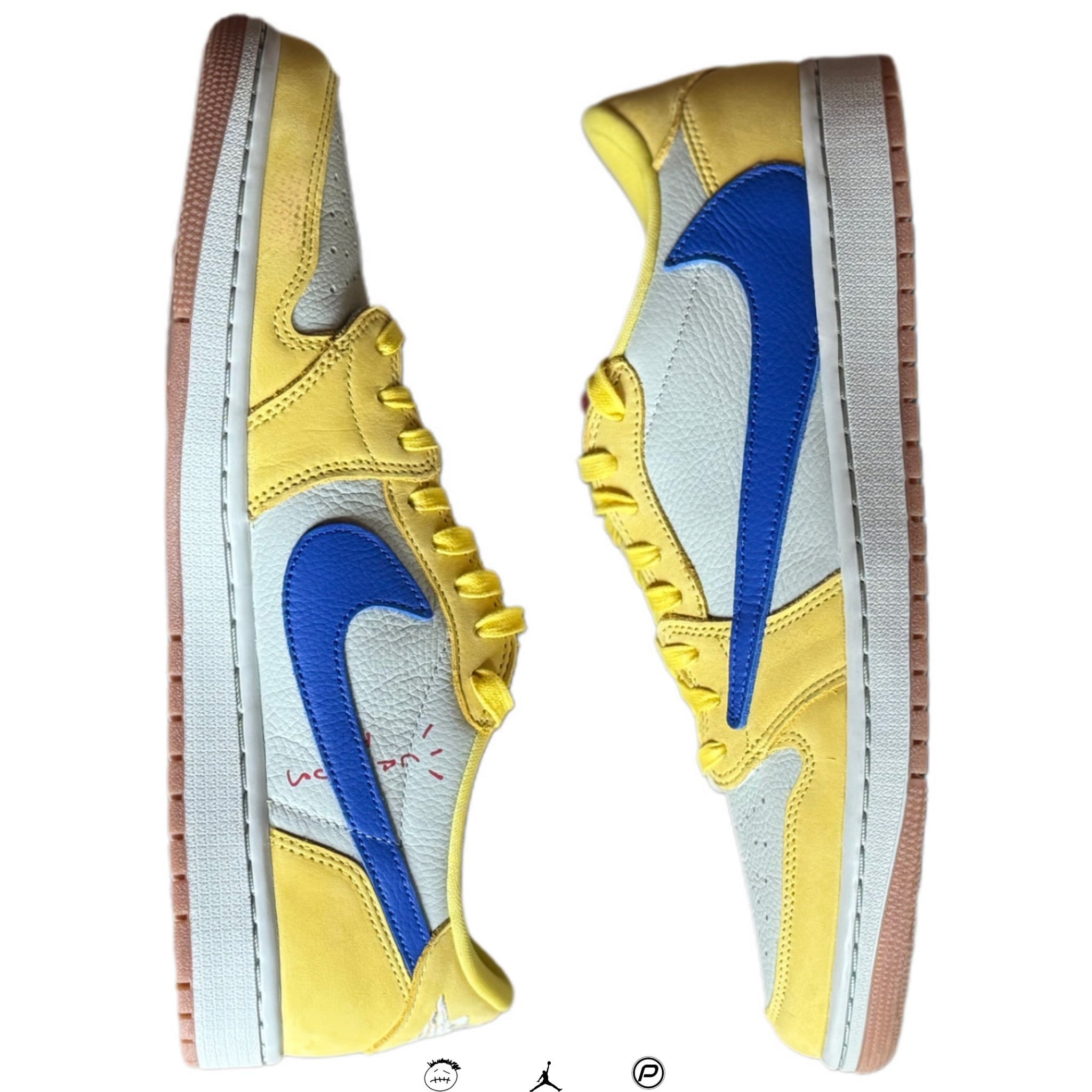 Travis Scott x Wmns Air Jordan 1 Retro Low OG Canary 2024 (USED)