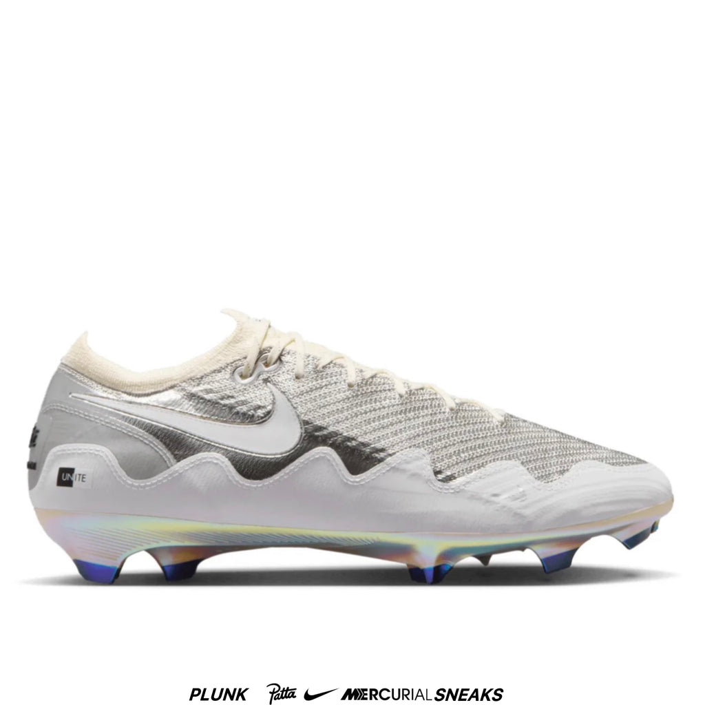 Patta x Nike Mercurial Vapor 16 Elite Chrome Black White