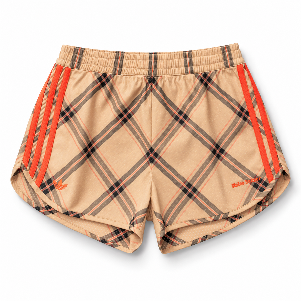 adidas Originals Wales Bonner WB Shorts Check Jacquard Beige 2024 (USED)