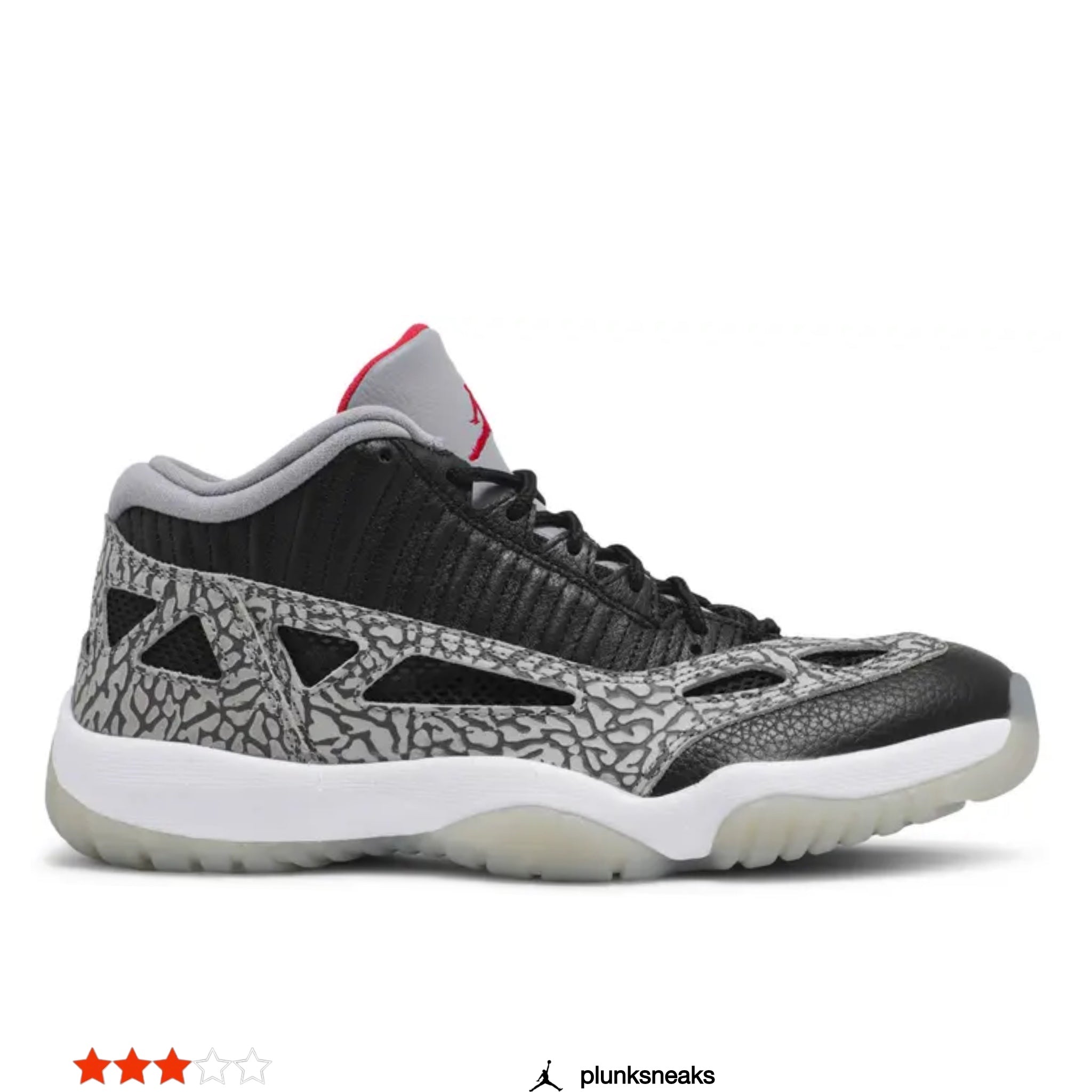 Air Jordan 11 IE Retro Black Cement Custom 2011 (USED)