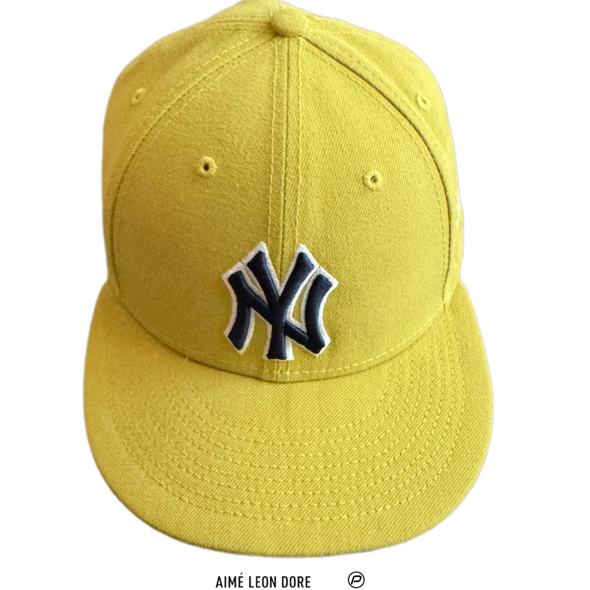 Aimé Leon Dore x New Era Yankees Hat Oil Yellow 2022 (USED)