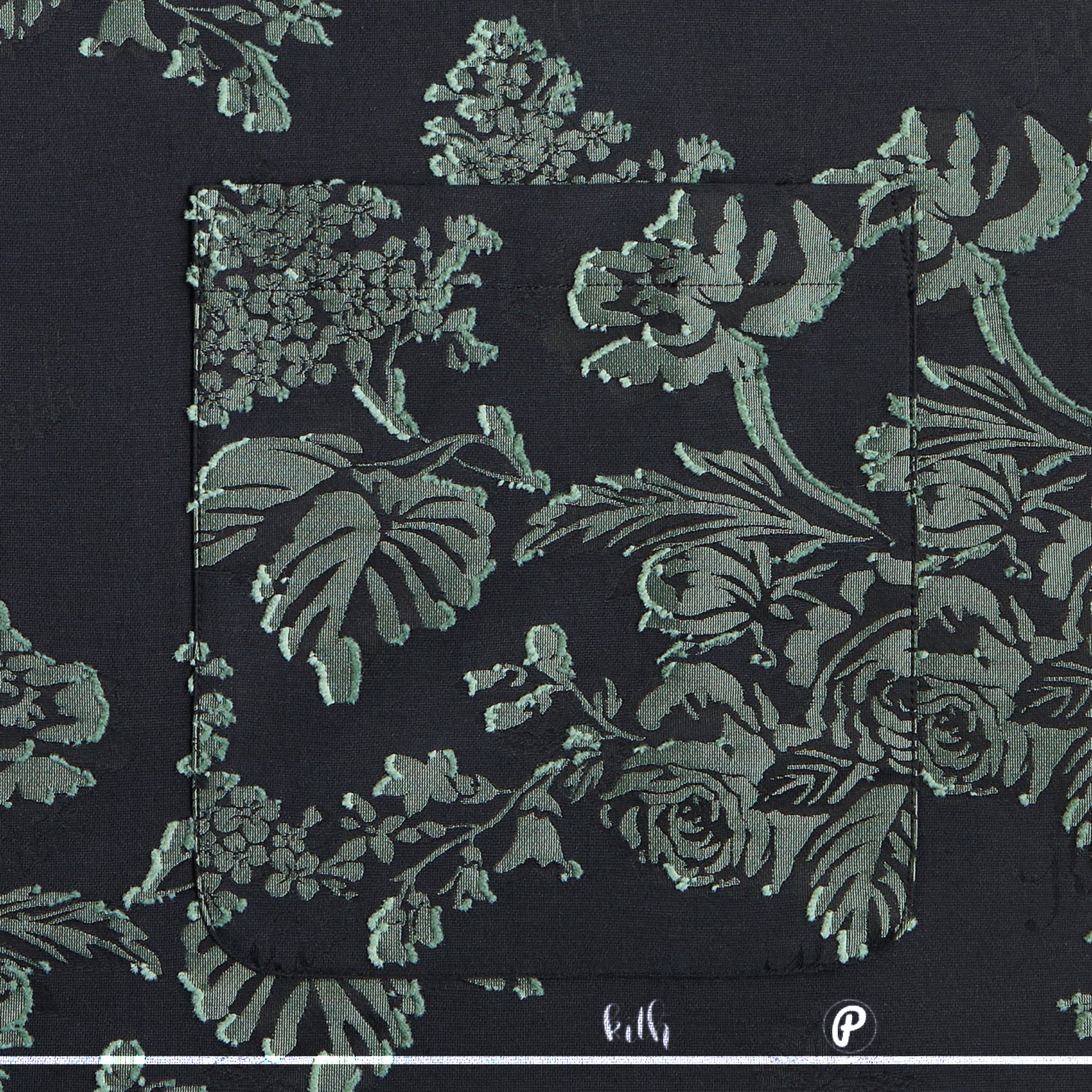 Kith for Needles Jacquard BCO Shirt Black 2026