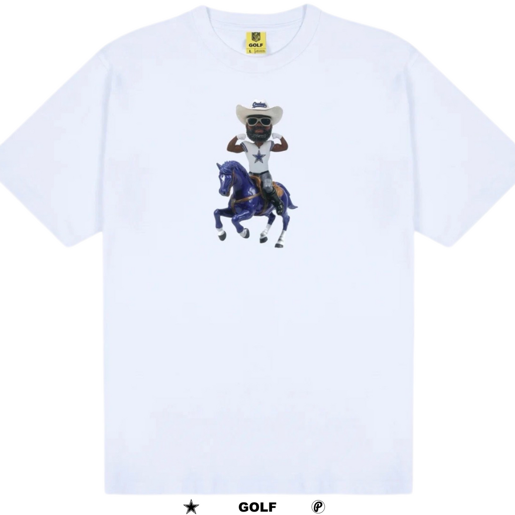 GOLF WANG Tyler The Creator Dallas Cowboys Bobblehead Tee White 2024