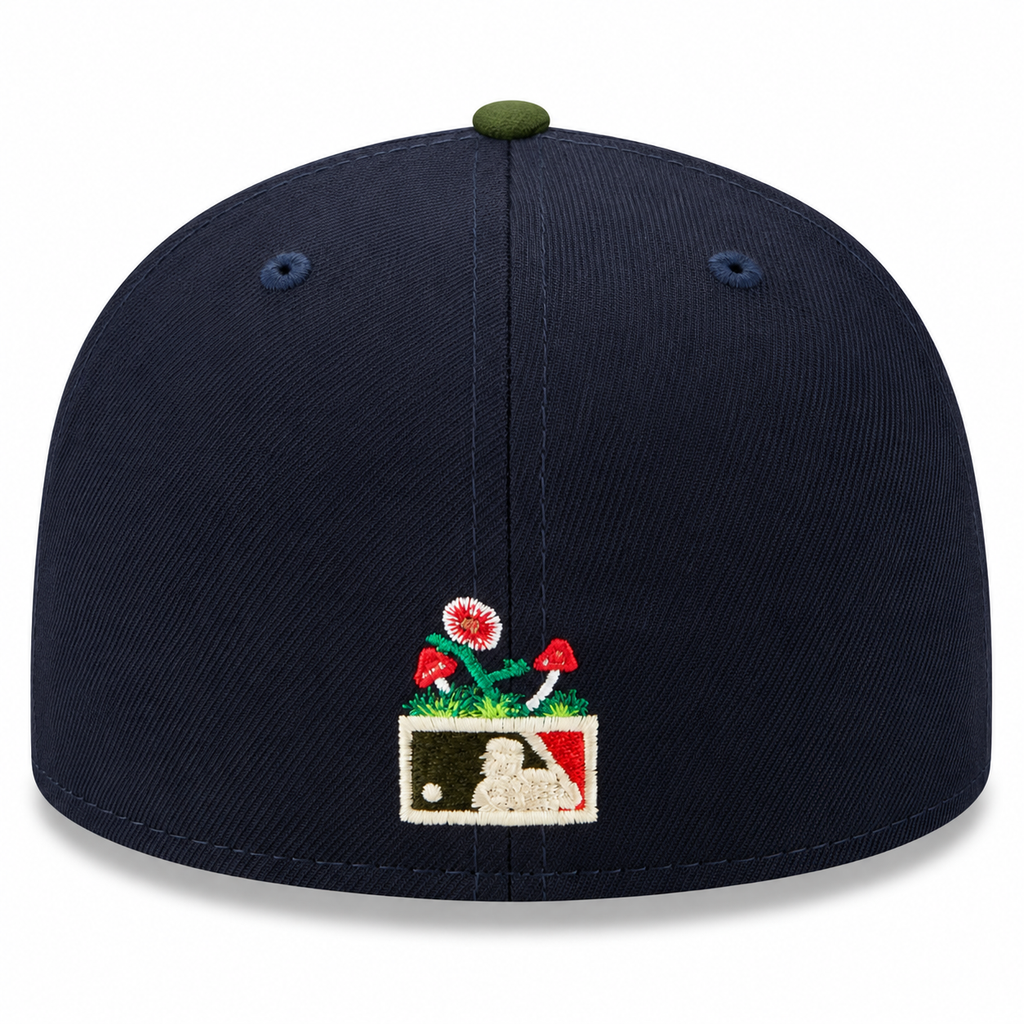 Chicago Cubs New Era 59FIFTY Sprouted Wrigley Field Fitted Hat 2024