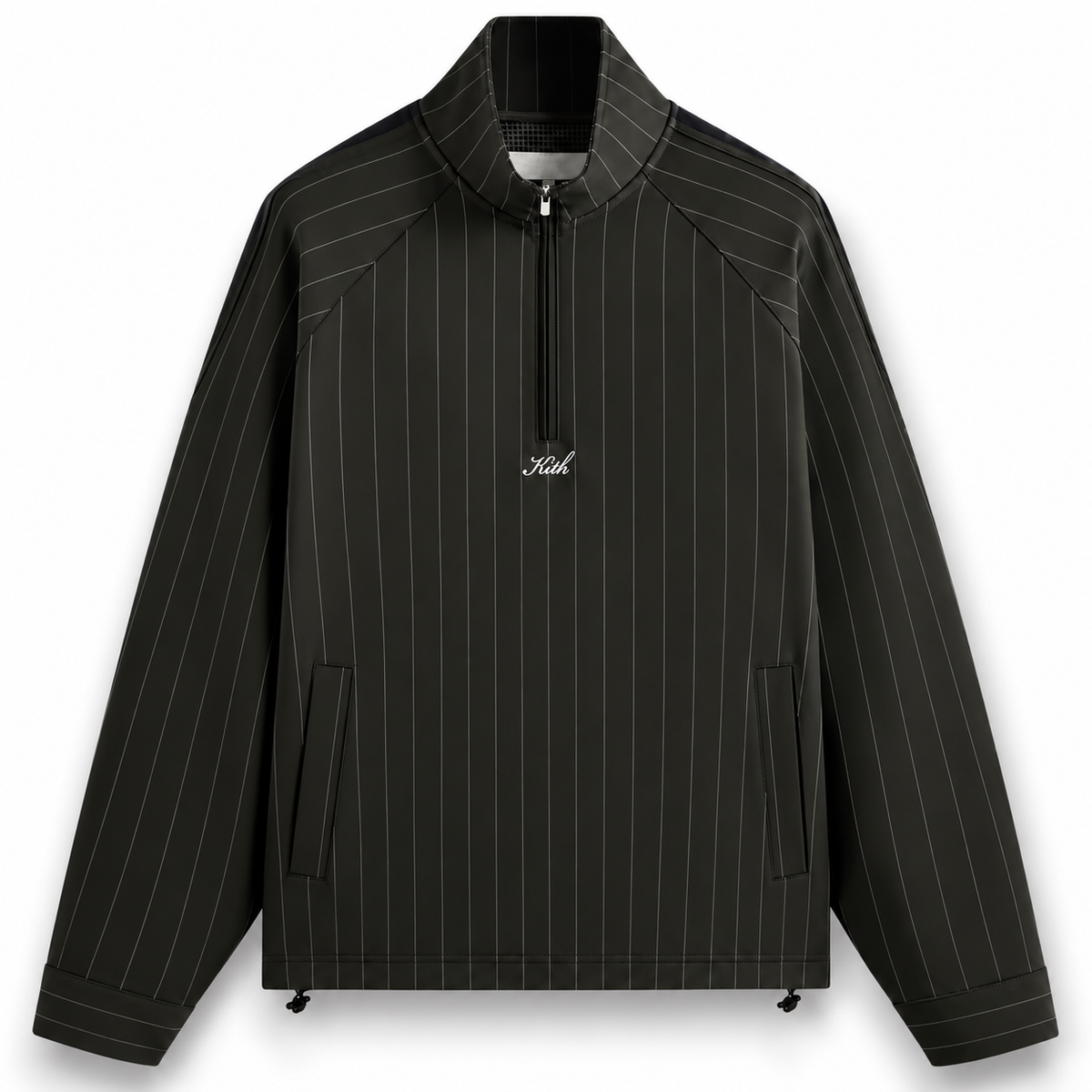 Kith Double Weave Riley Quarter-Zip Pullover Stadium 2024