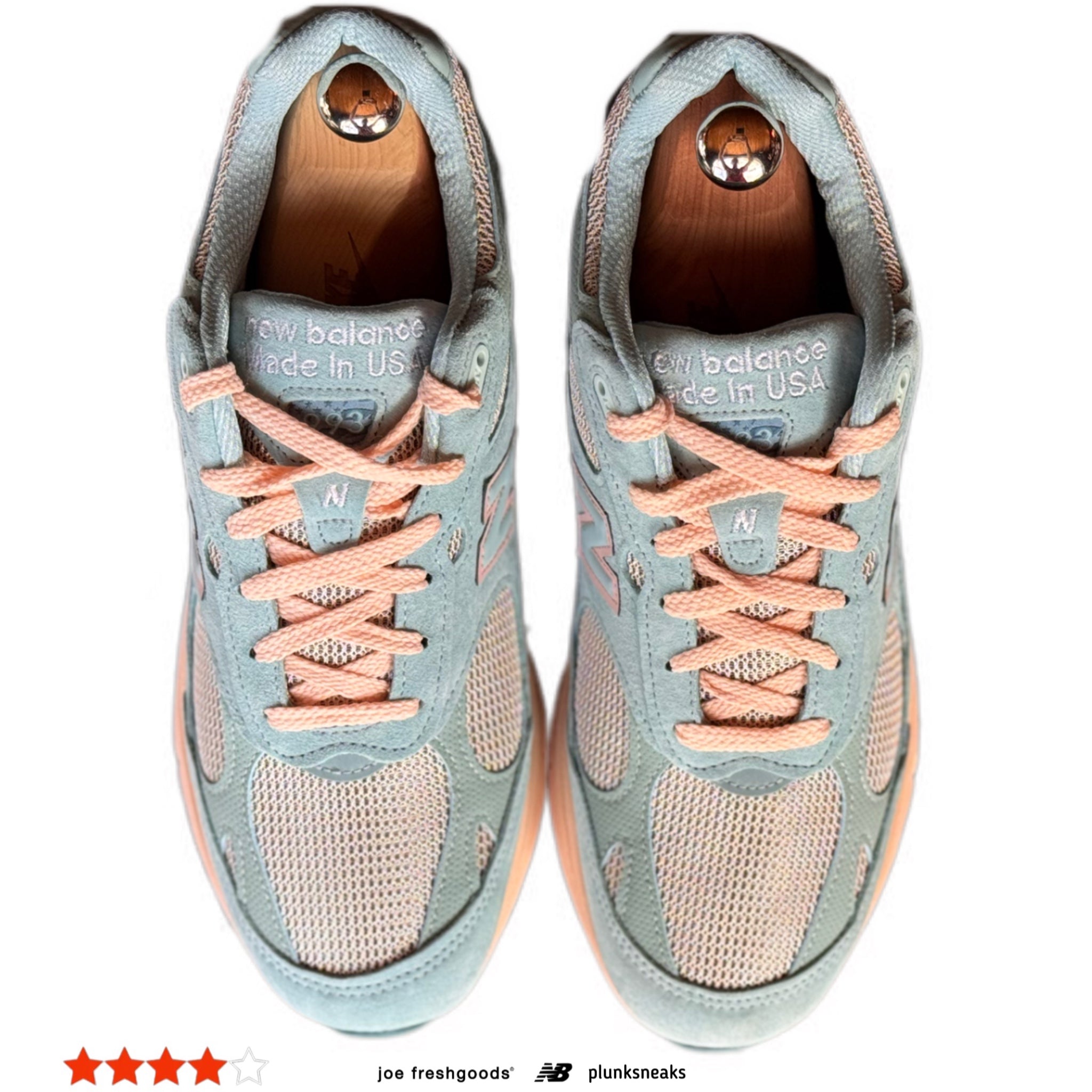 Joe Freshgoods New Balance 993 MiUSA Performance Art Arctic Blue 2022 (USED)