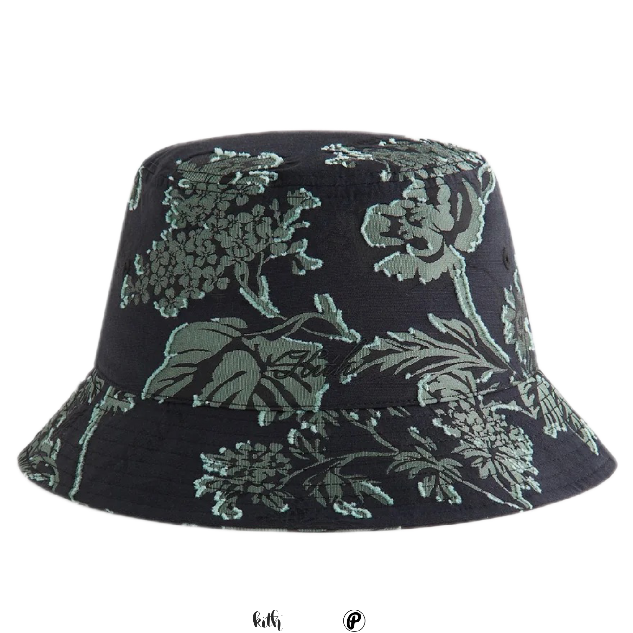 Kith for Needles Clip Jacquard Dawson Bucket Hat Black 2026