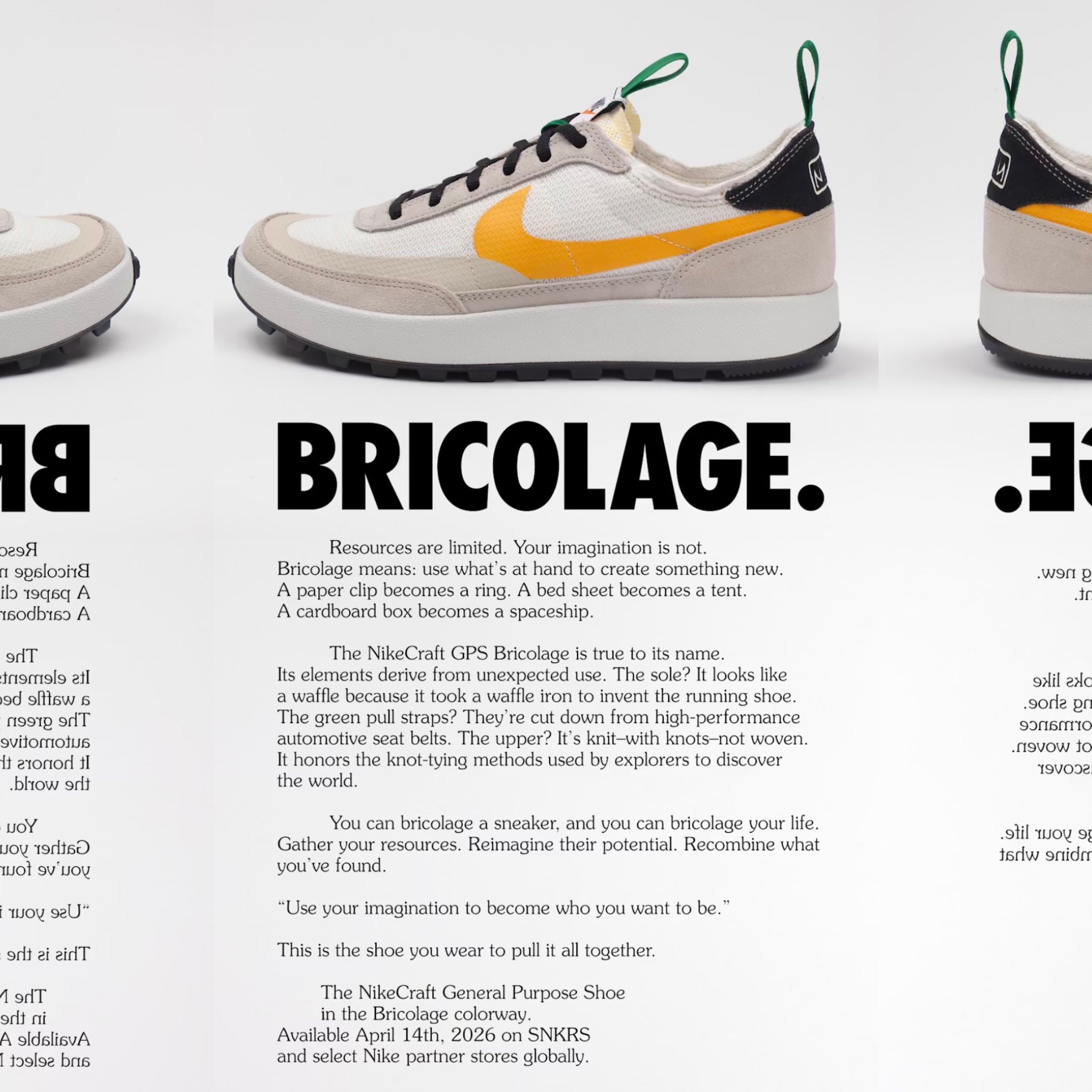 Tom Sachs x NikeCraft General Purpose Shoe Summit White
