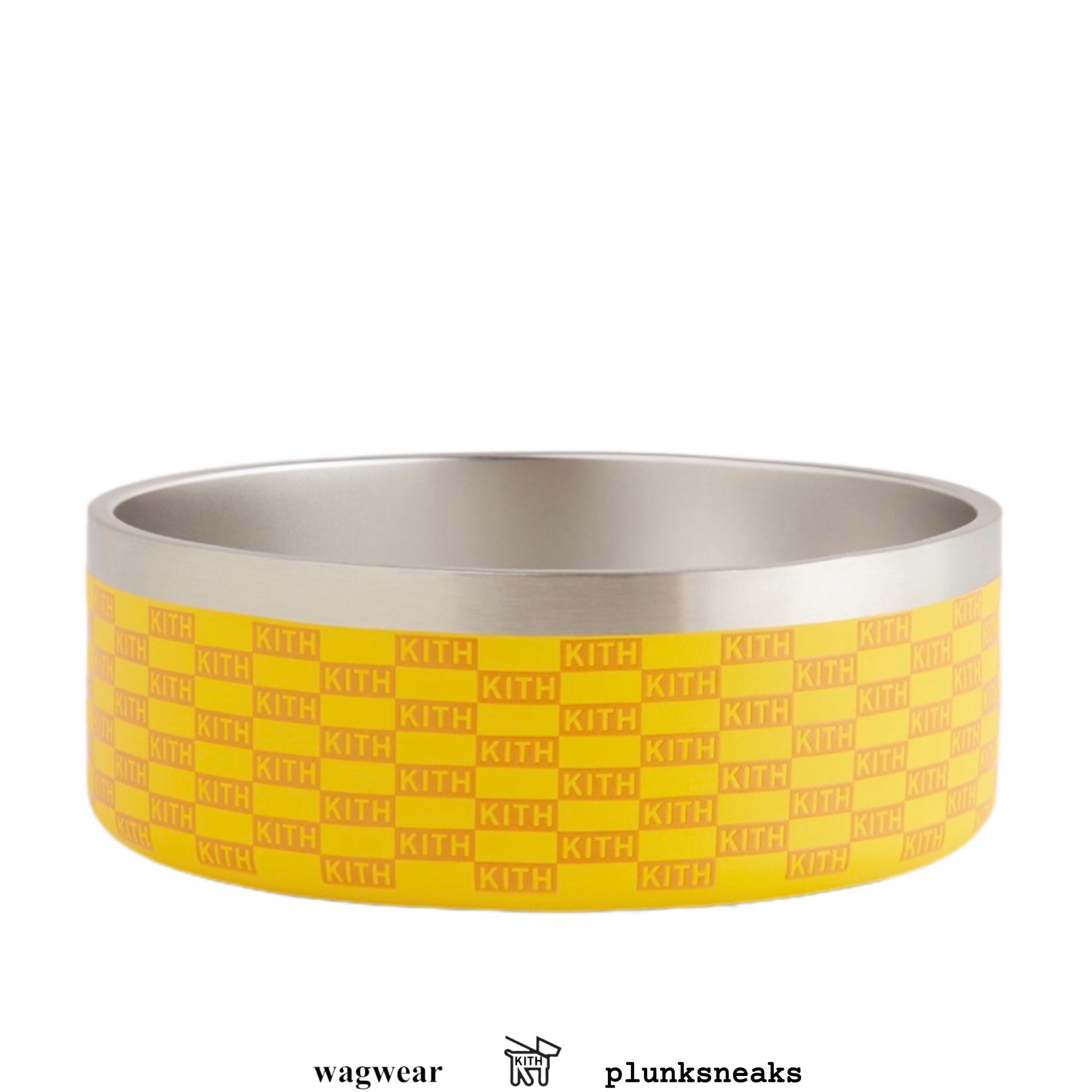 Kith for Wagwear Metal Pet Bowl
