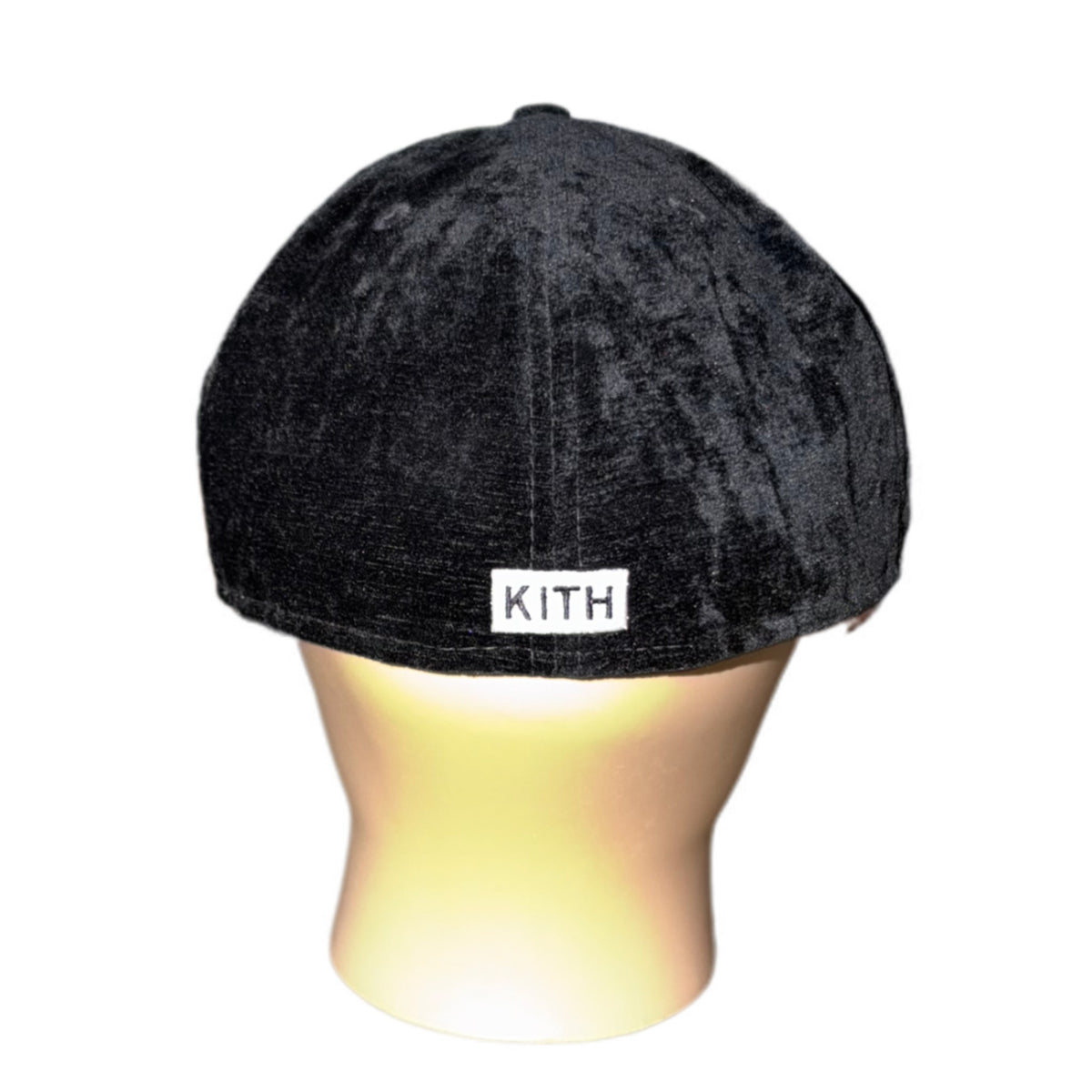 Kith New Era New York Yankees 10th Anniversary Velvet Fitted Hat Black 2021 (USED)