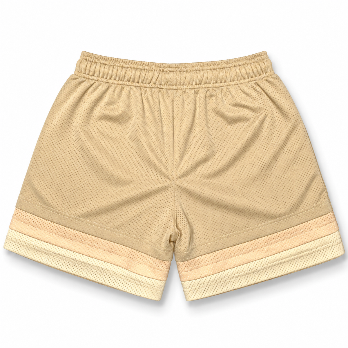 Bristol Studio Triple Hem Shorts Camel Sand Cream 2022 (USED)