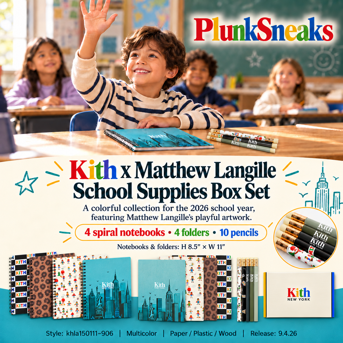 Kith Kids for Matthew Langille Supplies Box Set Multicolor 2026