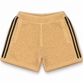adidas Originals x CLOT Edison Chen Crochet Shorts Beige Black 2024