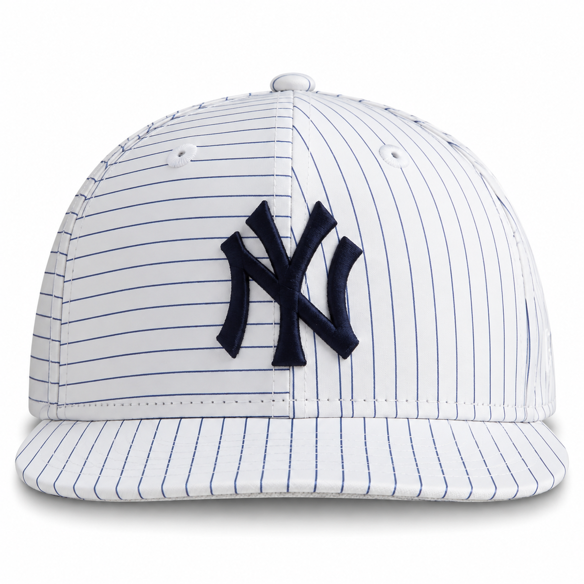 Kith New Era New York Yankees YD Stripe 59Fifty Low Profile Fitted Hat White 2022 (USED)
