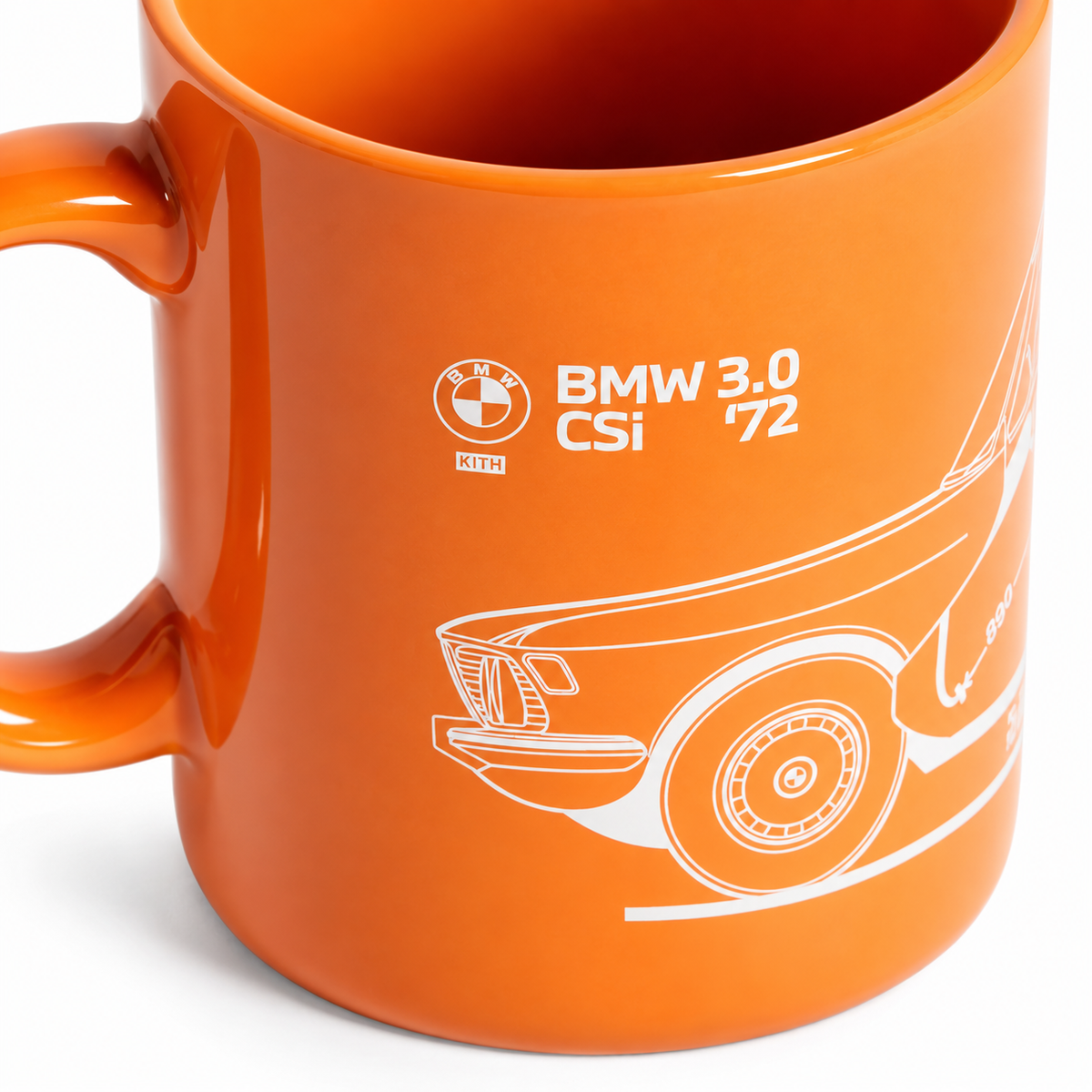 Kith for BMW CSi 3.0 Schematic Coffee Mug Sunglow 2026
