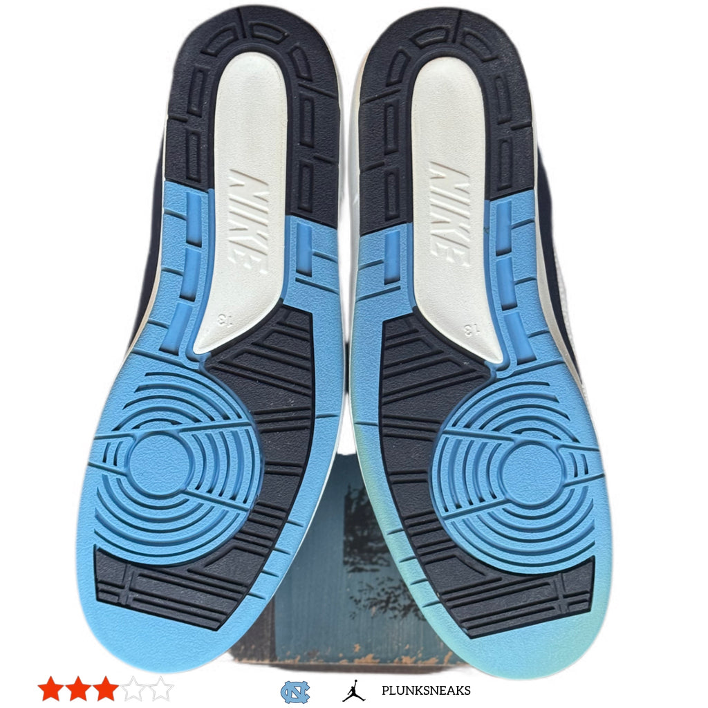 Air Jordan 2 Low UNC Midnight Navy 2016 (USED)