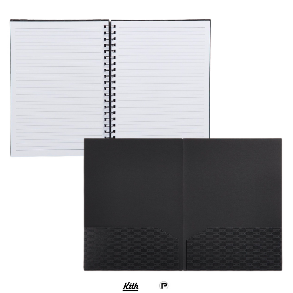 Kith Kids Back to School Notebook Folder Box Set Black