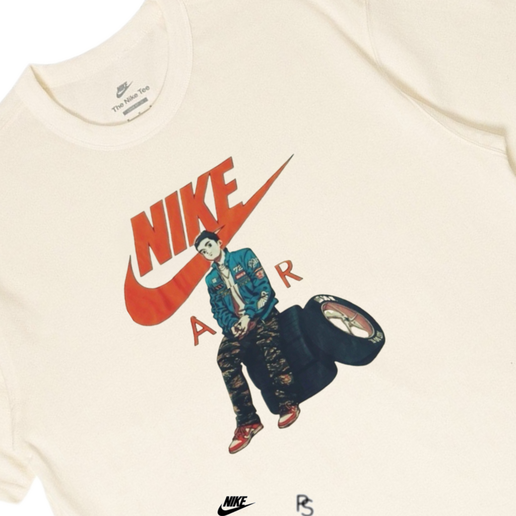 Nike Air Max Moto Anime Vintage Tee Pale Ivory 2023