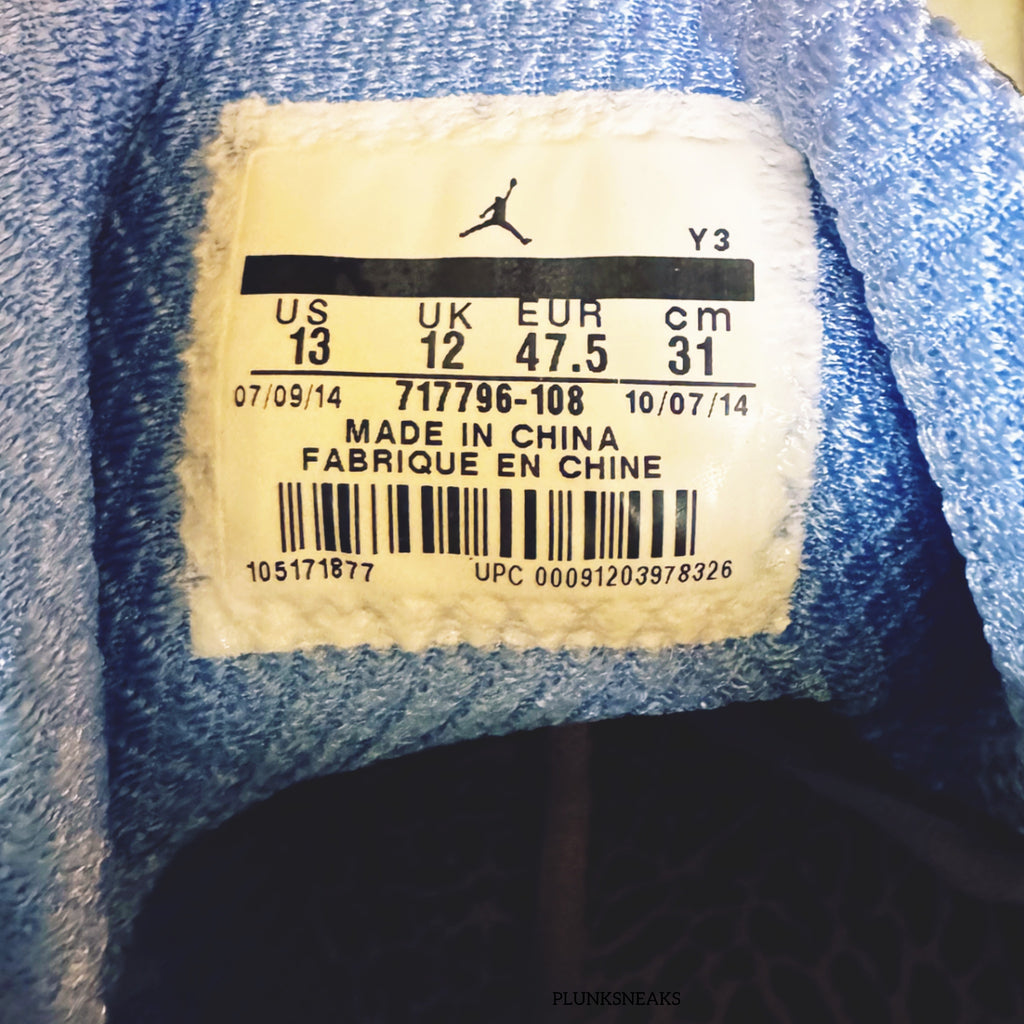 Air Jordan 29 UNC Pantone Pack (USED)
