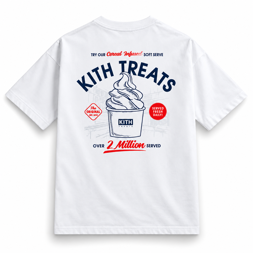 Kith Treats Ten Year 2 Million Tee White 2025