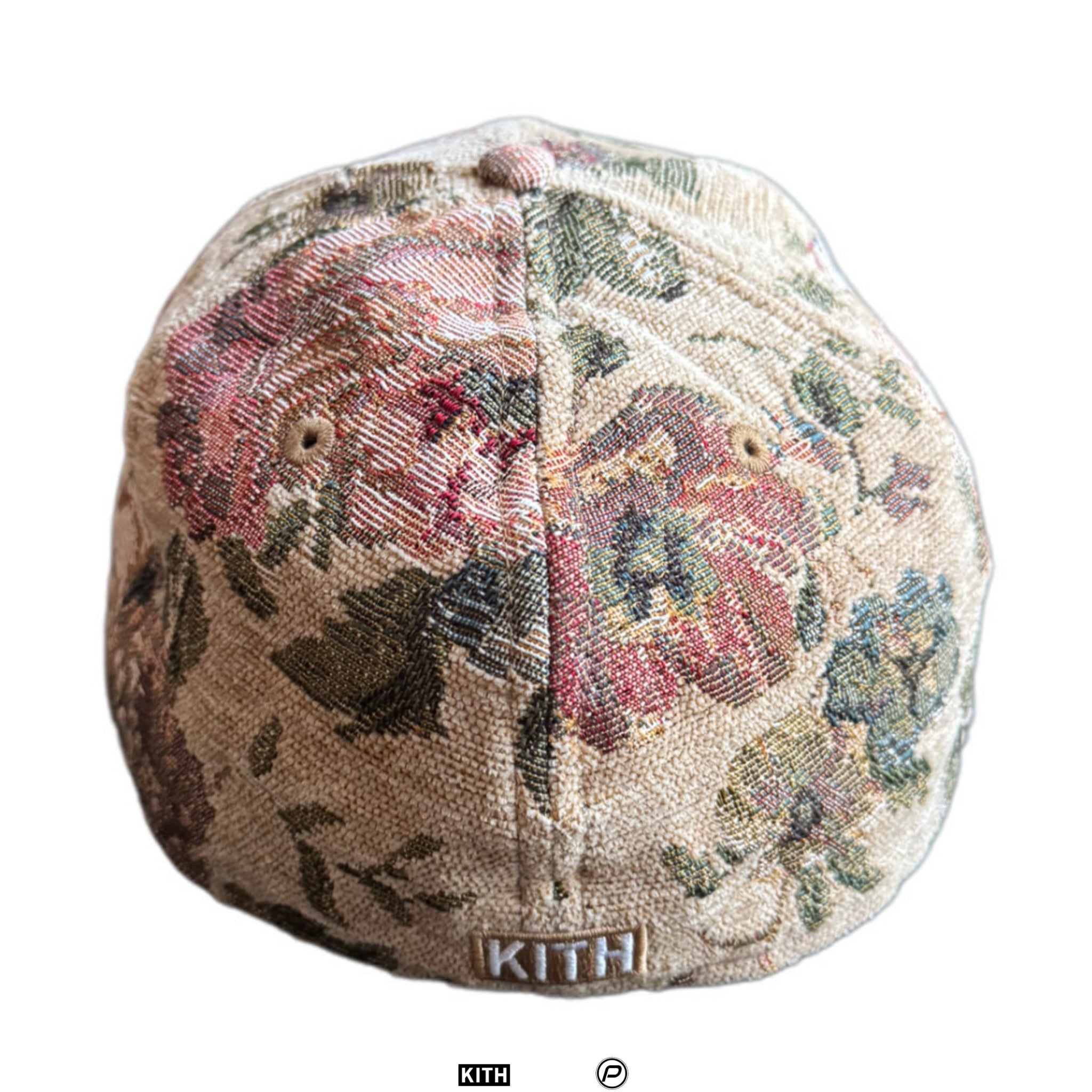 Kith x New Era For New York Yankees Tapestry Floral Waldorf Low Profile Cap 'Highland' 2022 (USED)