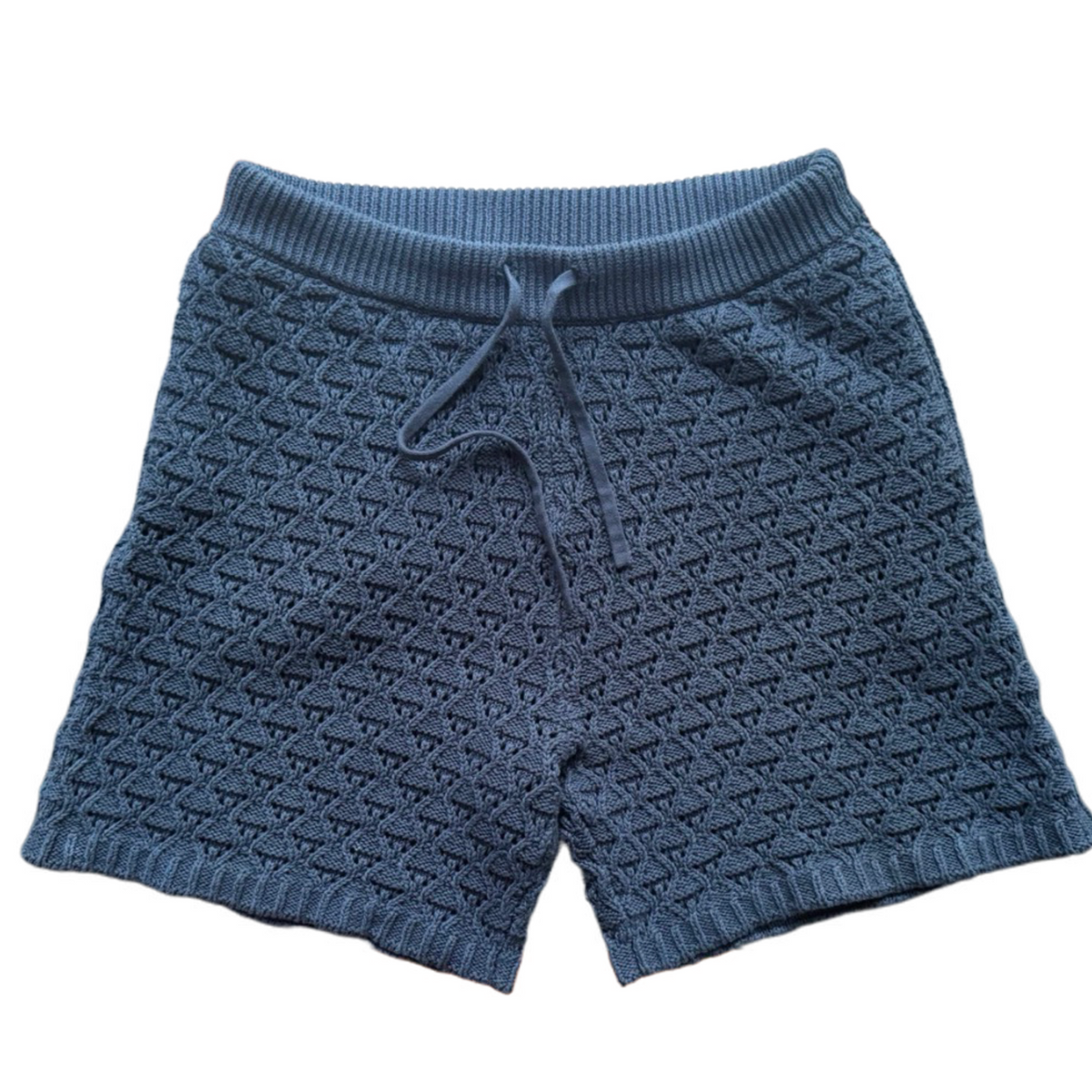 Aimé Leon Dore Cotton Eyelet Knit Short Navy 2023 (USED)