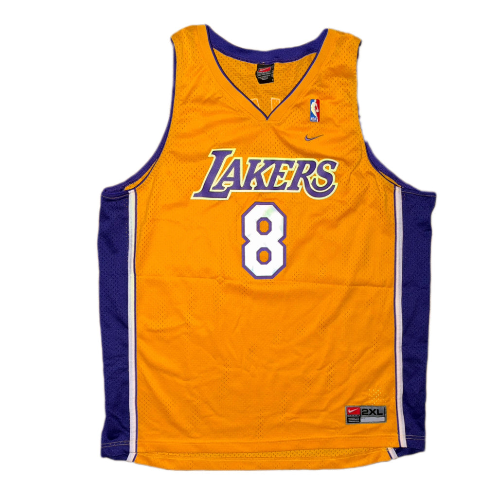 Nike Los Angeles Lakers Kobe Bryant Swingman Vintage Jersey Yellow 2002 (USED)