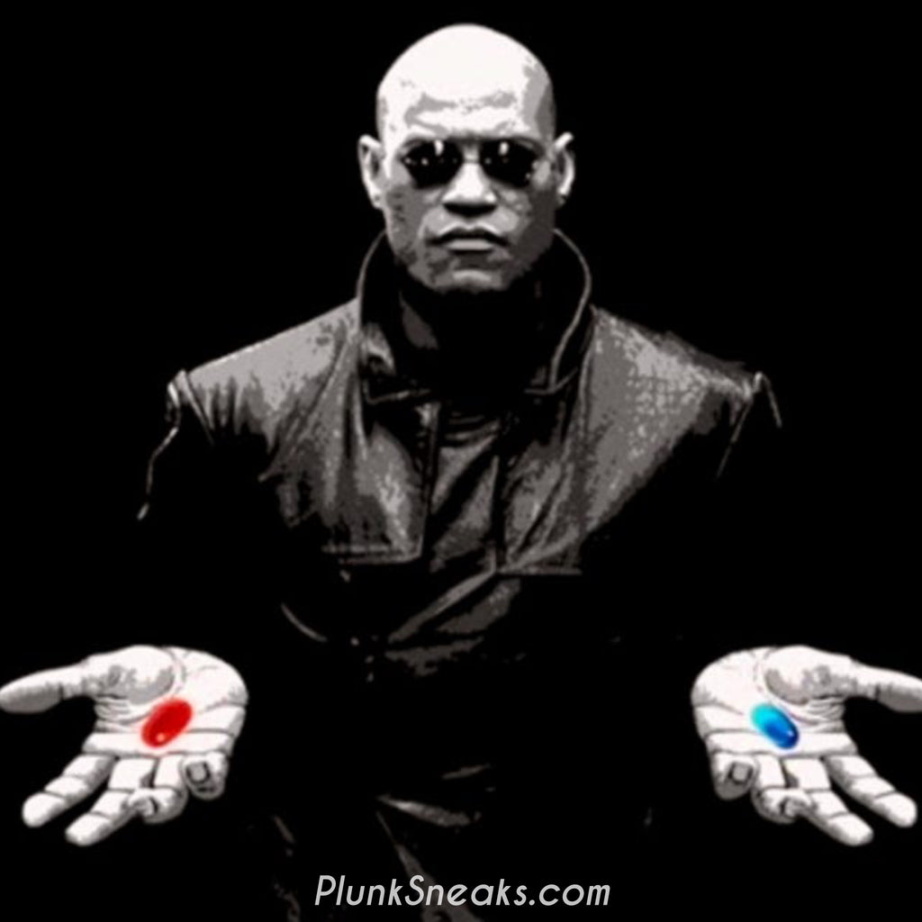 Kith The Matrix Red Pill Blue Pill Keychain