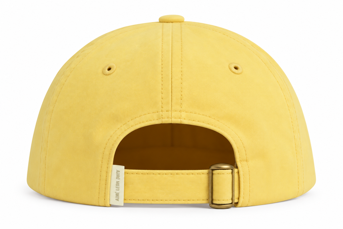 Aimé Leon Dore Logo Hat Vibrant Yellow 2021 (USED)