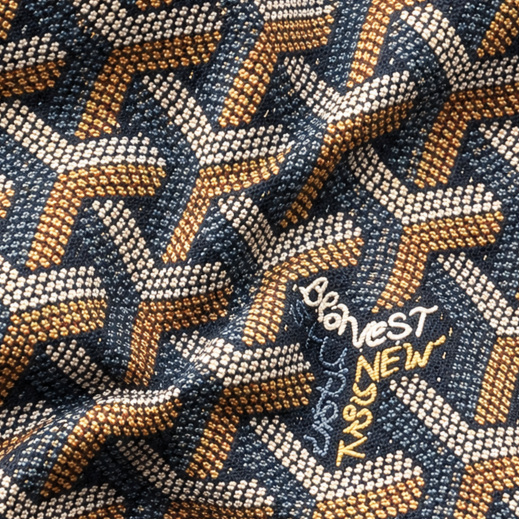 Bravest Studios Goyard-Inspired Mesh Monogram Shorts Gray 2020 (USED)