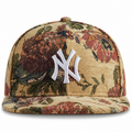 Kith x New Era For New York Yankees Tapestry Floral Waldorf Low Profile Cap 'Highland' 2022 (USED)