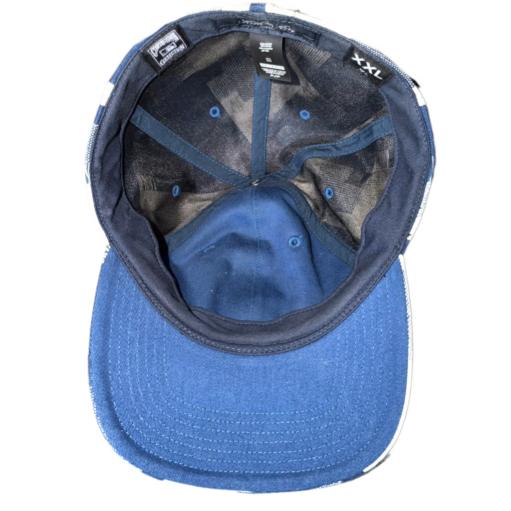 Kith ‘47 for the New York Yankees Jumbo Houndstooth LS Franchise Fitted Cap Cyanotype 2024 (USED)
