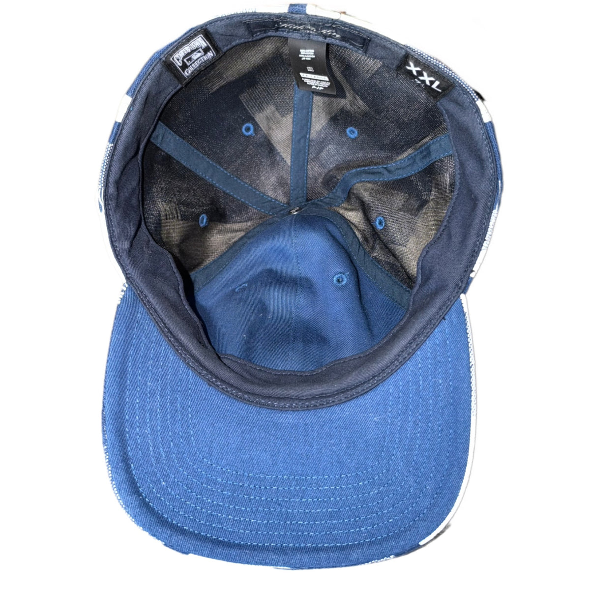 Kith ‘47 for the New York Yankees Jumbo Houndstooth LS Franchise Fitted Cap Cyanotype 2024 (USED)