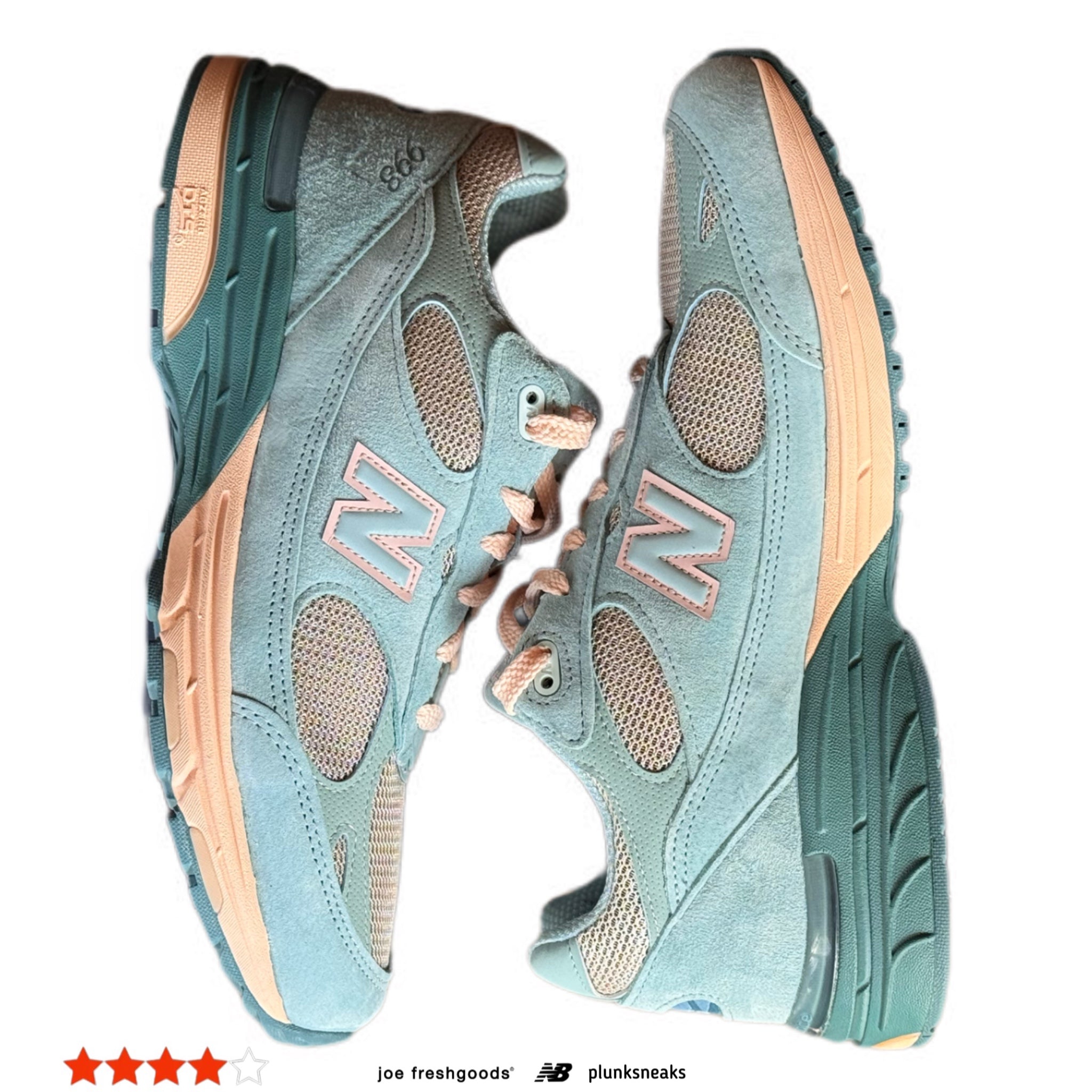 Joe Freshgoods New Balance 993 MiUSA Performance Art Arctic Blue 2022 (USED)