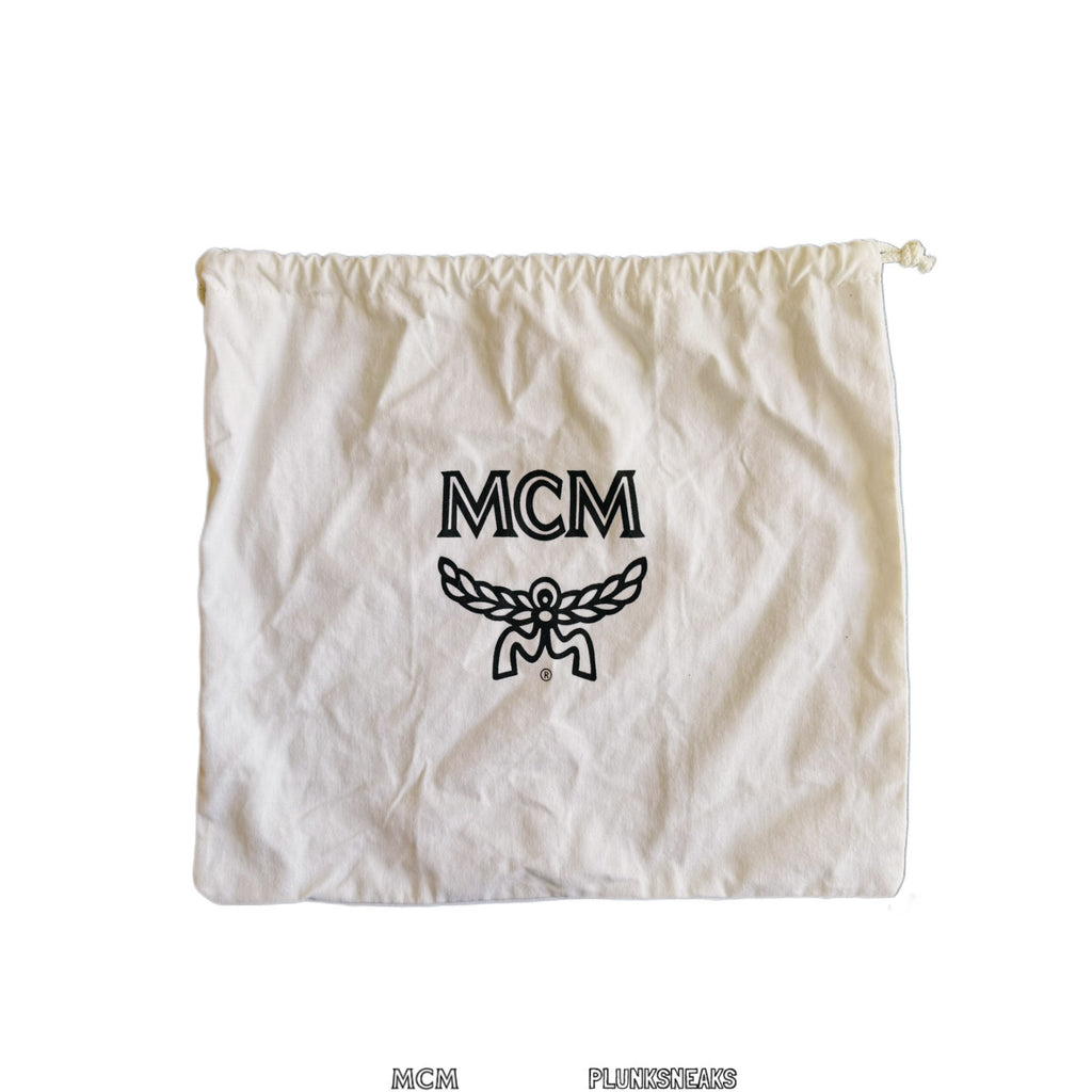 MCM Visetos Heritage Line Croissant Cosmetics Toiletry Pouch 2019 (USED)