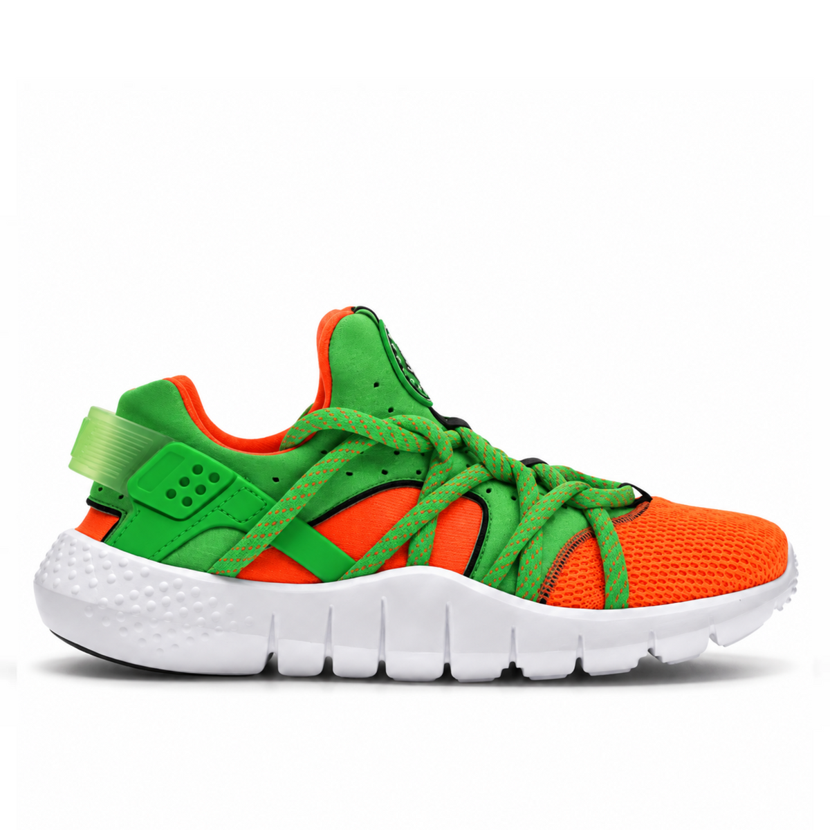 Nike Air Huarache NM Total Orange Poison Green 2015 (USED)