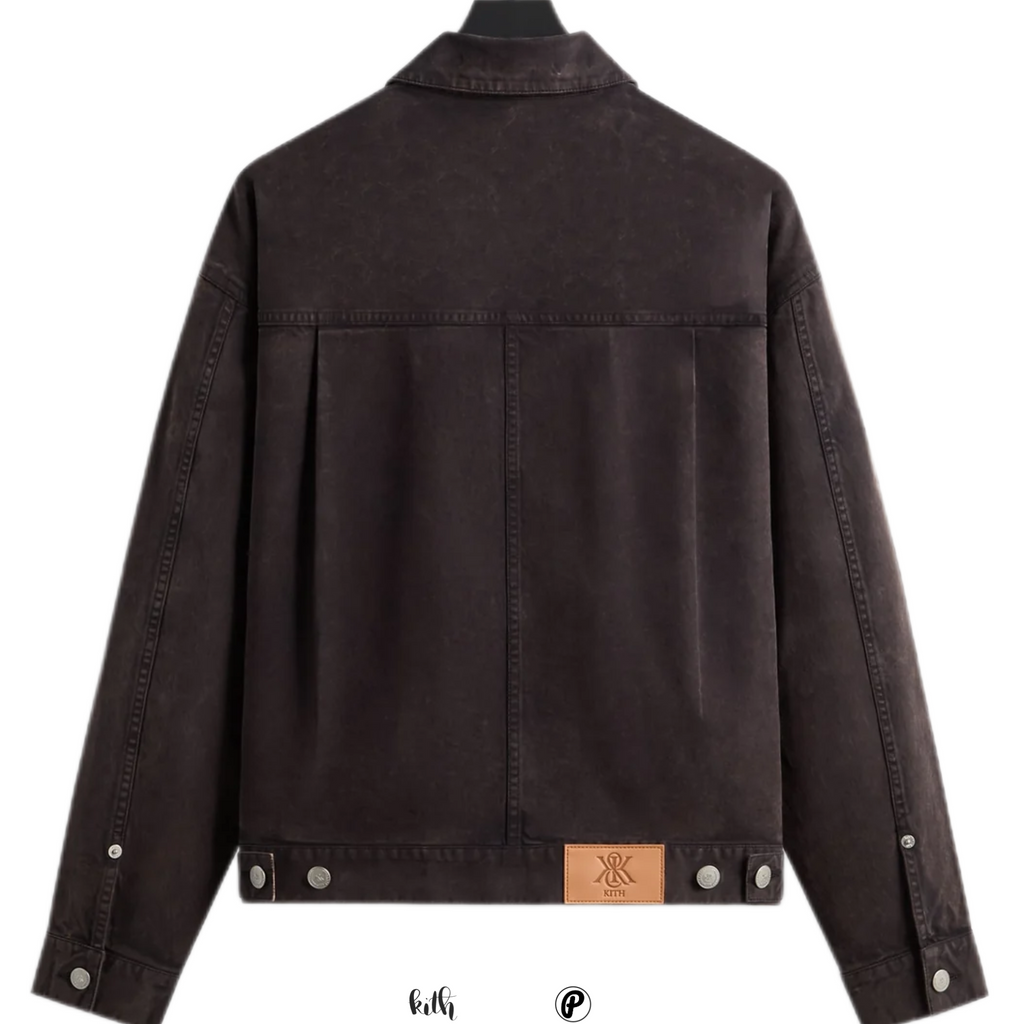 Kith Garment Dyed Alonzo Jacket Kindling 2026