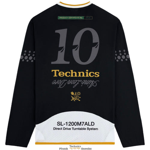 Aime Leon Dore x Technics Soccer Jersey Black