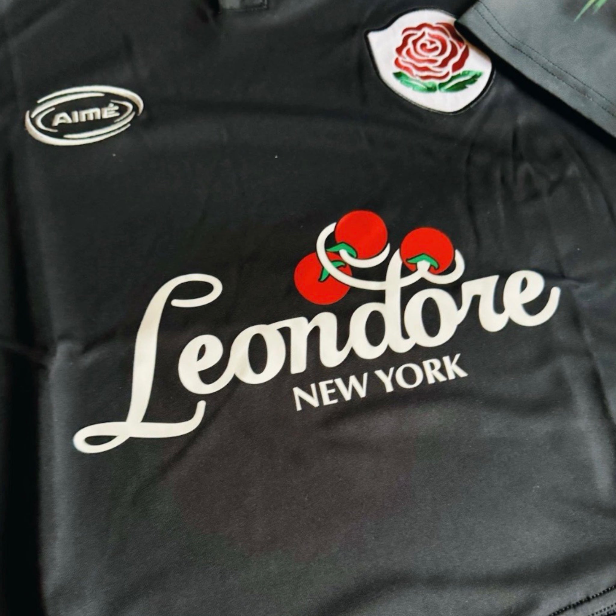 Aime Leon Dore Team Leon Soccer Jersey Black – PlunkSneaks