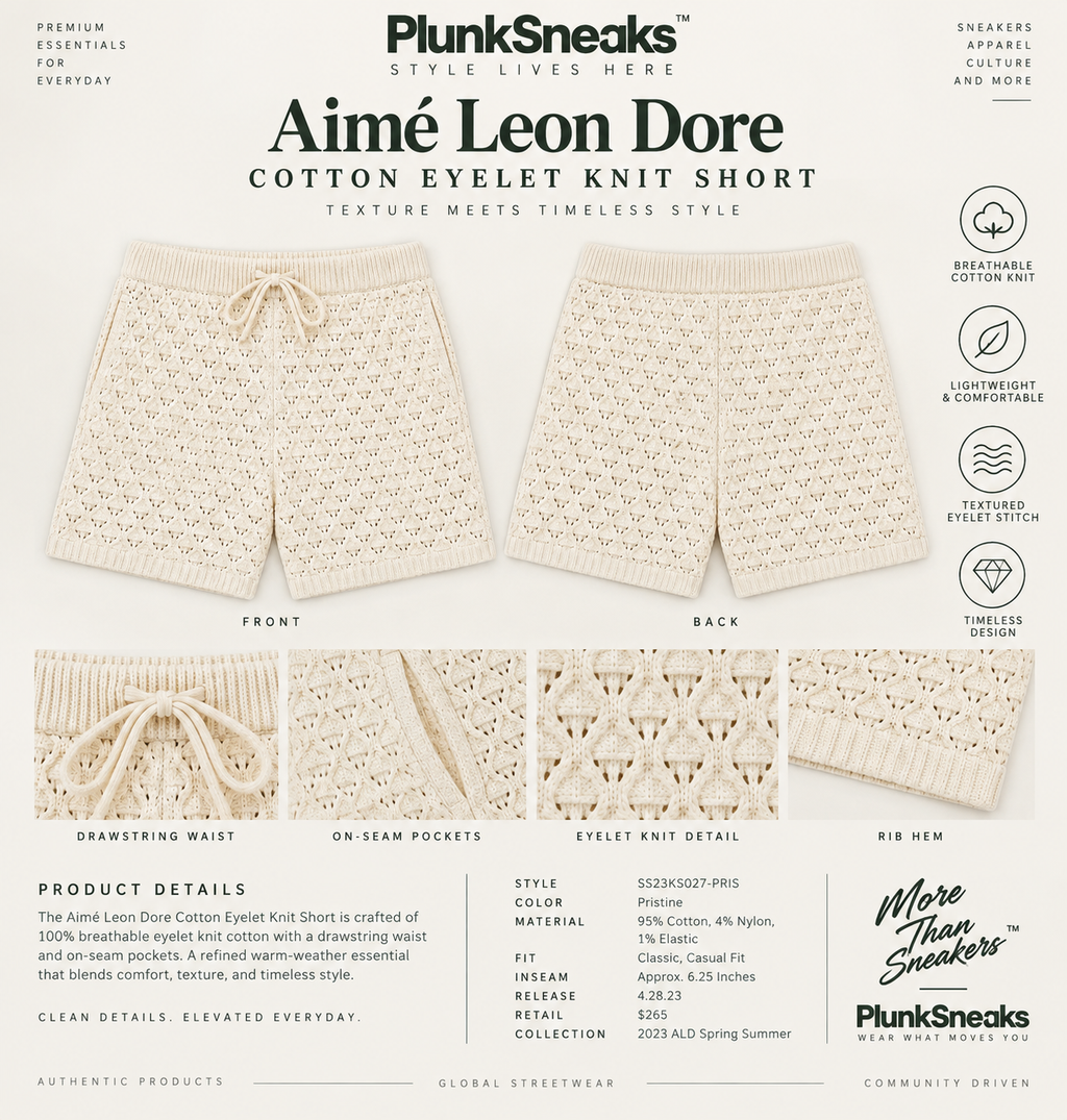 Aimé Leon Dore Checkered Knit Short Pristine 2024 (USED)