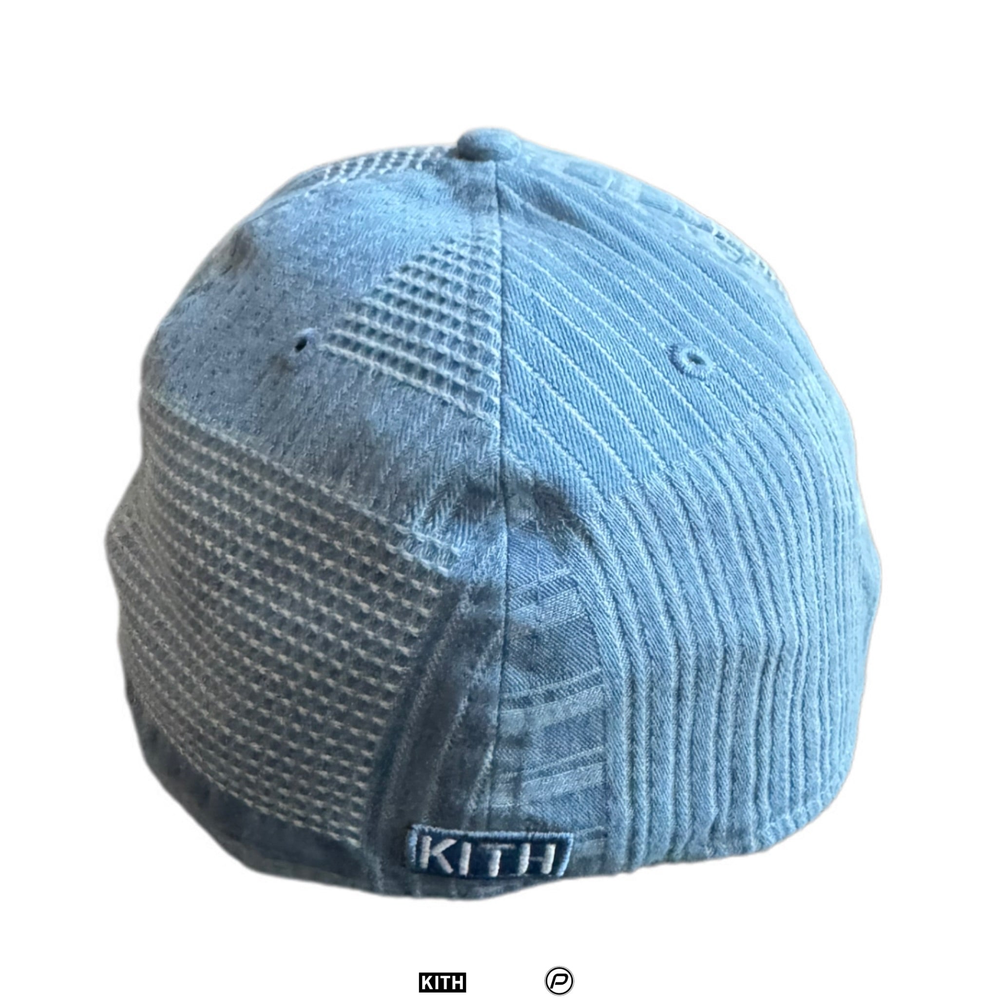 Kith x New Era New York Yankees Japanese Indigo Jacquard Low Profile Cap 2023 (USED)