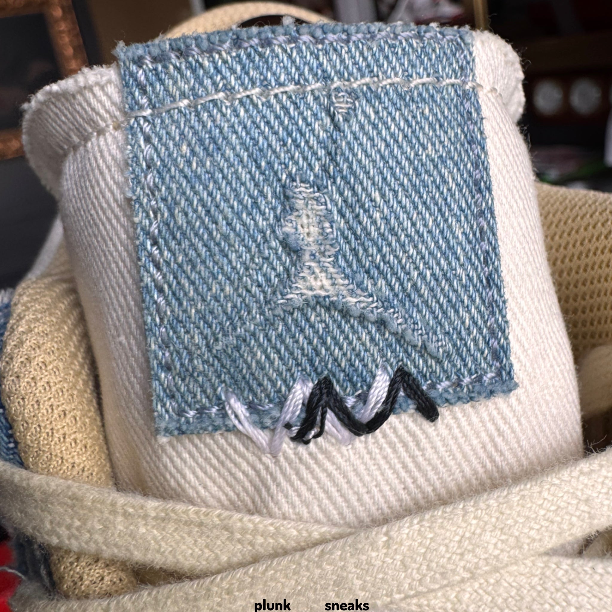 Air Jordan 1 Low World Make Japan Sashiko Denim 2023 (USED)