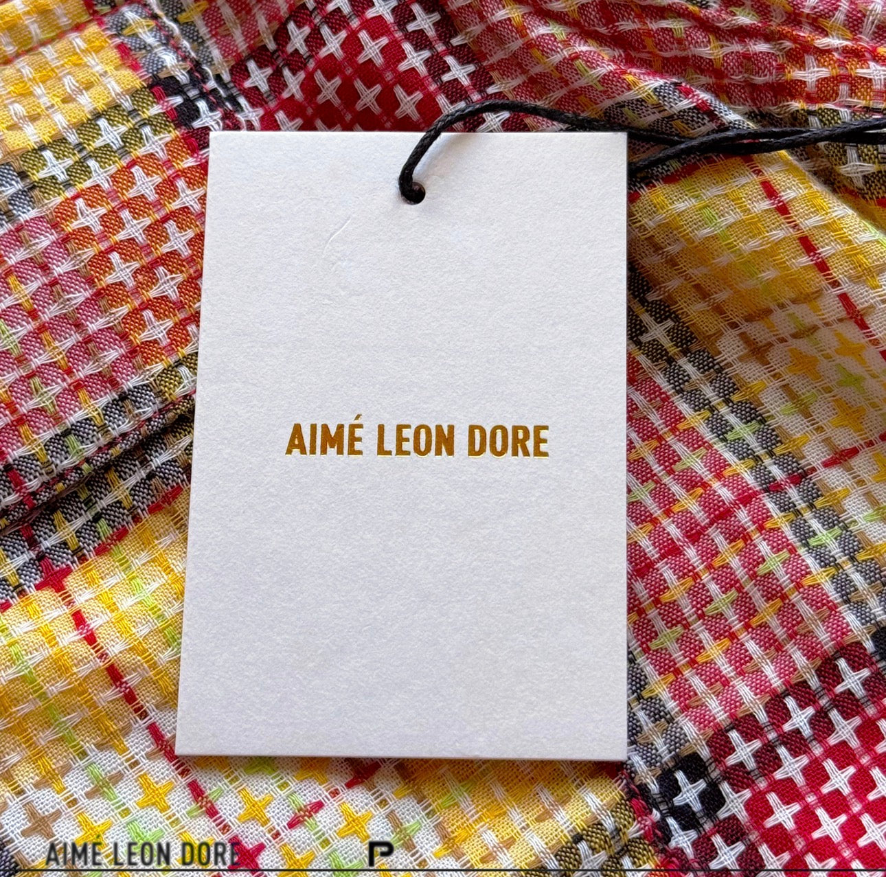 Aimé Leon Dore Patterned Leisure Shirt Red Multicolor 2024