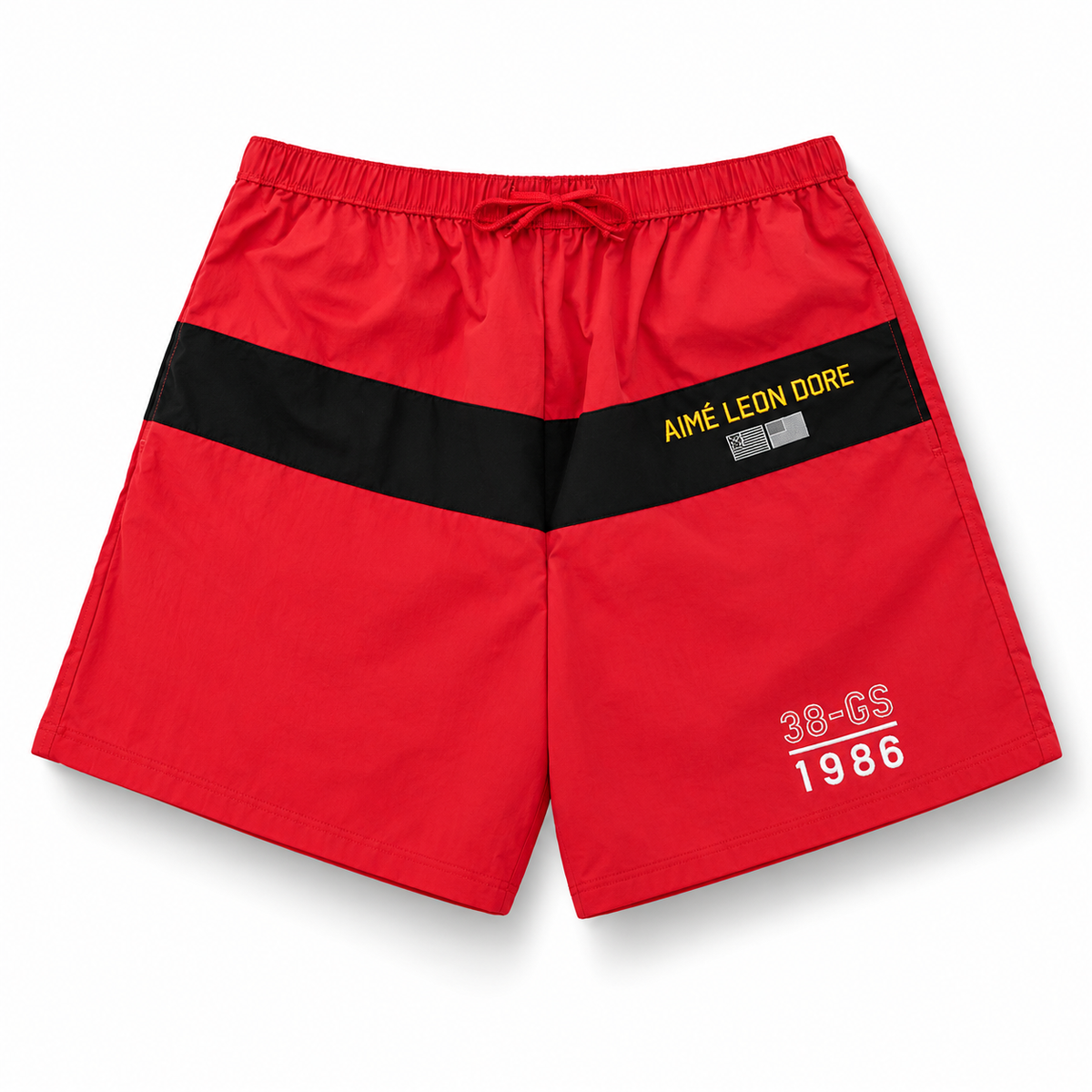 Aimé Leon Dore 38-GS Offshore Paneled Short Red 2023