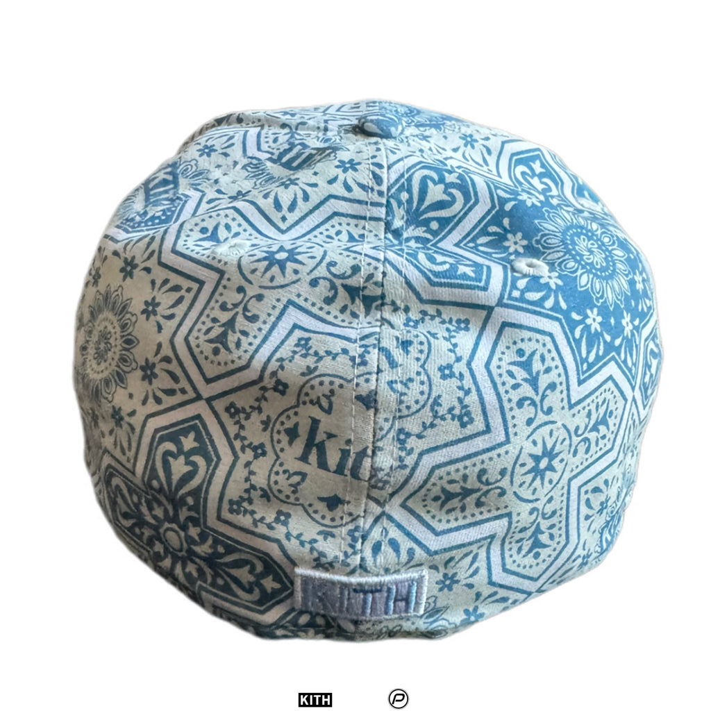 Kith x New Era New York Yankees Moroccan Tile Low Crown Cap 2021 (USED)